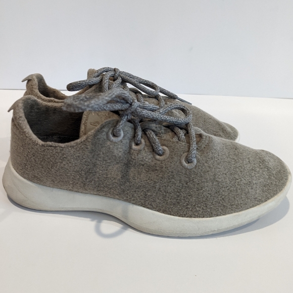 Allbirds Grey Wool Runners | Size 8 - Picture 3 of 6